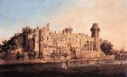 Canaletto Warwick Castle: the South Front df oil painting picture wholesale