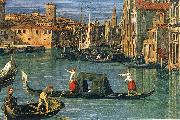 Canaletto The Grand Canal and the Church of the Salute (detail) ffg oil painting picture wholesale