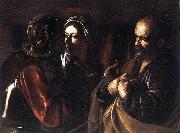 Caravaggio The Denial of St Peter dfg Sweden oil painting artist