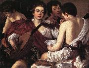 Caravaggio The Musicians f oil painting