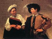 Caravaggio The Fortune Teller vf oil painting