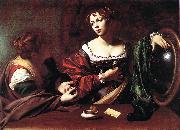 Caravaggio Martha and Mary Magdalene gg oil