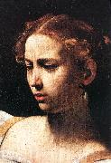 Caravaggio Judith Beheading Holofernes (detail) gf oil