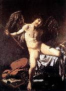 Caravaggio Amor Victorious dsf Sweden oil painting artist