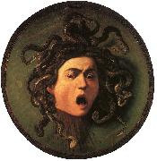 Caravaggio Medusa oil painting