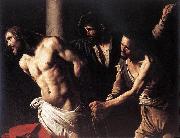 Caravaggio Christ at the Column fdg oil painting on canvas