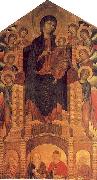 Cimabue The Santa Trinita Madonna oil