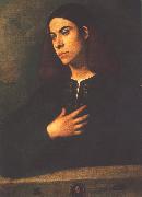 Giorgione Portrait of a Youth (Antonio Broccardo) dsdg Sweden oil painting artist