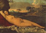 Giorgione Sleeping Venus dhh oil