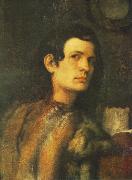 Giorgione Portrait of a Young Man dh Sweden oil painting artist