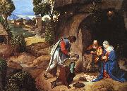 Giorgione The Adoration of the Shepherds oil painting