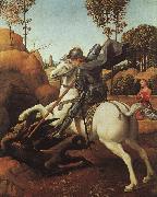 Raphael St.George and the Dragon oil painting
