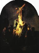 Rembrandt The Descent from the Cross painting