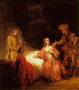 Rembrandt Joseph Accused by Potiphar's Wife oil painting picture wholesale