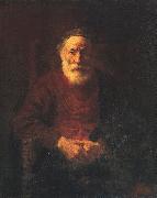 Rembrandt Portrait of an Old Jewish Man Sweden oil painting artist