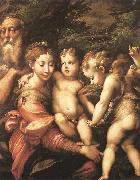 PARMIGIANINO Rest on the Flight to Egypt ag oil painting on canvas