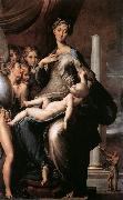 PARMIGIANINO Madonna dal Collo Lungo (Madonna with Long Neck) ga Sweden oil painting artist