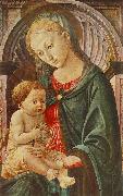 PESELLINO Madonna with Child (detail) fsgf Sweden oil painting artist