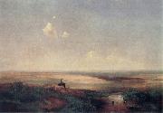 A.K.Cabpacob The Plain in the daytime oil painting