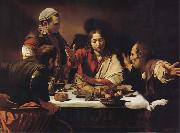 Caravaggio The Supper at Emmaus oil painting artist
