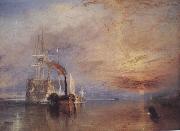 J.M.W.Turner The Fighting Temeraire,Tugged to her Last Berth to be broken up oil painting picture wholesale