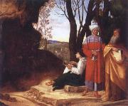 Giorgione The Three Philosophers Sweden oil painting artist