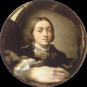 PARMIGIANINO Self-Portrait in a Convex Mirror Sweden oil painting artist