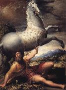 PARMIGIANINO The Conversion of Paul Sweden oil painting artist