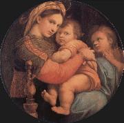 Raphael Madonna della Seggiola oil painting reproduction