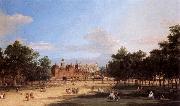 Canaletto the Old Horse Guards and Banqueting Hall, from St James-s Park Sweden oil painting reproduction
