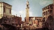 Canaletto View of Campo Santi Apostoli Sweden oil painting reproduction