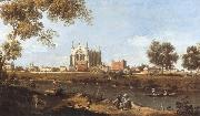 Canaletto Eton College Sweden oil painting artist