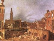 Canaletto Campo S.Vidal and Santa Maria della Carita Sweden oil painting artist