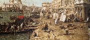 Canaletto The Molo seen against the zecca oil painting on canvas