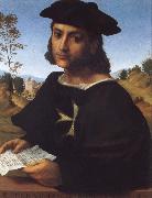 FRANCIABIGIO Portrait of a Kning of Rhodes oil painting reproduction