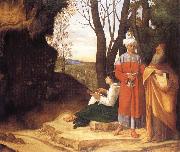 Giorgione Three ways oil painting picture wholesale