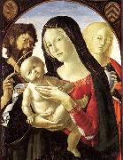 Neroccio Madonna and Child with St John the Baptist and St Mary Magdalene oil painting picture wholesale