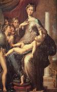PARMIGIANINO Madonna of the Long Neck Sweden oil painting artist