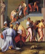 Pontormo Pharaoh Pardons the Butler and Ordes the Execution of the Baker oil painting picture wholesale