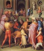 Pontormo Joseph Sold to Potiphar oil painting picture wholesale
