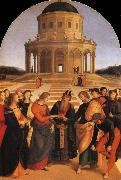 Raphael The Marriage of the Virgin painting