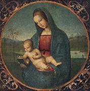 Raphael The Conestabile Madonna oil