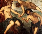 Tintoretto Ariadne, Venus and Bacchus Sweden oil painting artist