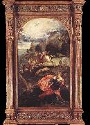 Tintoretto St. George and the Dragon oil
