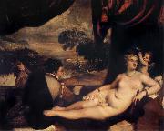 Titian Venus and the Lute Player Sweden oil painting artist
