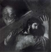 Titian The Bearing of the Cross painting
