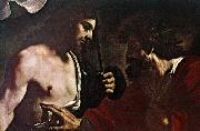 GUERCINO Doubting Thomas Sweden oil painting artist