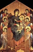 Cimabue Madonna and Child in Majesty Surrounded by Angels Sweden oil painting artist