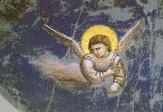 Giotto Detail of the Flight into Egypt painting