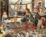 Pinturicchio The Return of Odysseus painting